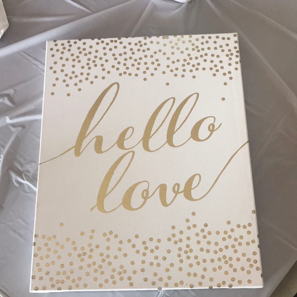 Metallic Gold Wall art